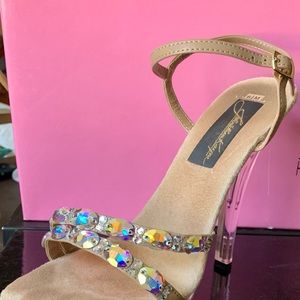 Johnathon Kayne Rhinestone Heels